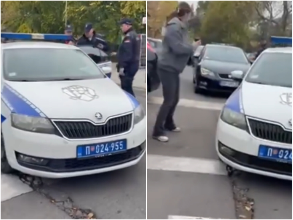 Policija privela muškarca u Beogradu, a on izašao na druga vrata vozila