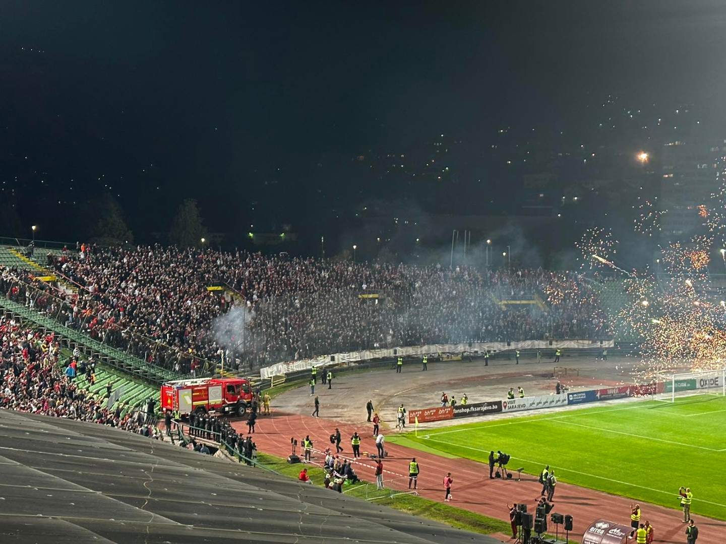 Foto Video Sarajevo U Najve Em Bh Derbiju Pobijedilo Elju