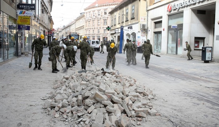 230 vojnika pomaže Zagrebu, 300 u stanju spremnosti