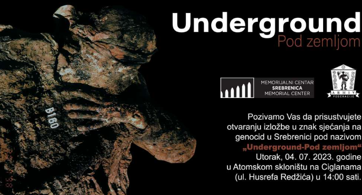 Arhiv Federacije u znak sjećanja na genocid otvara izložbu 'Underground-Pod zemljom'