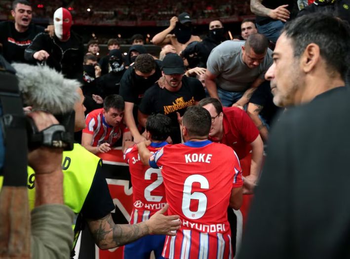 Atletico Madrid doživotno zabranio ulazak svom navijaču na utakmice