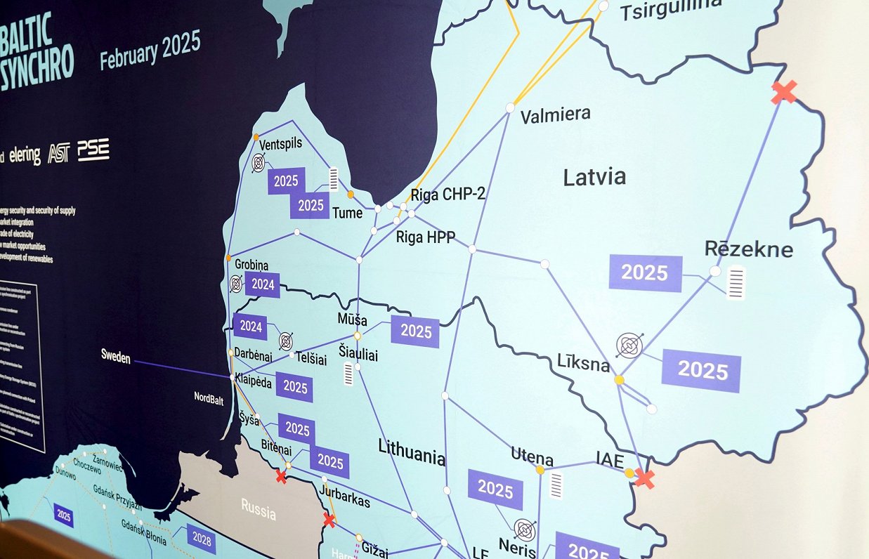 Baltičke zemlje se isključuju s elektroenergetskog sistema Rusije i Bjelorusije