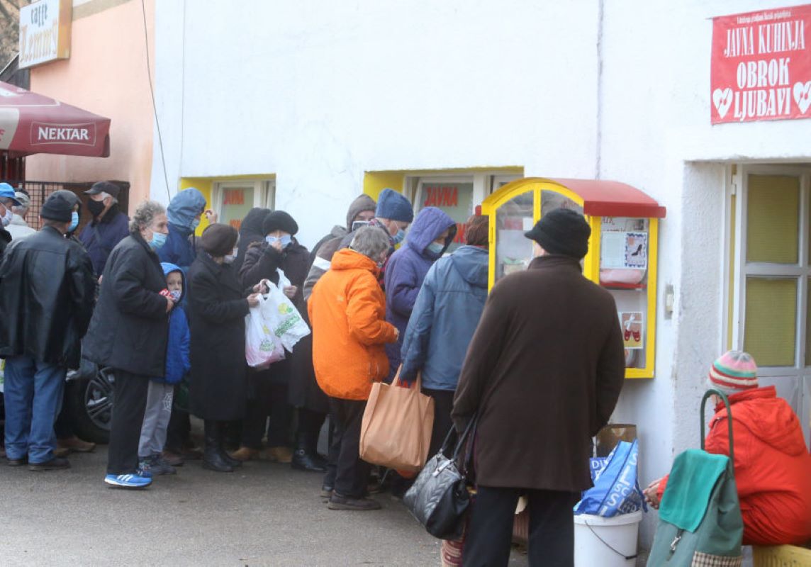 Banja Luka: Sve više gladnih, javne kuhinje traže pomoć