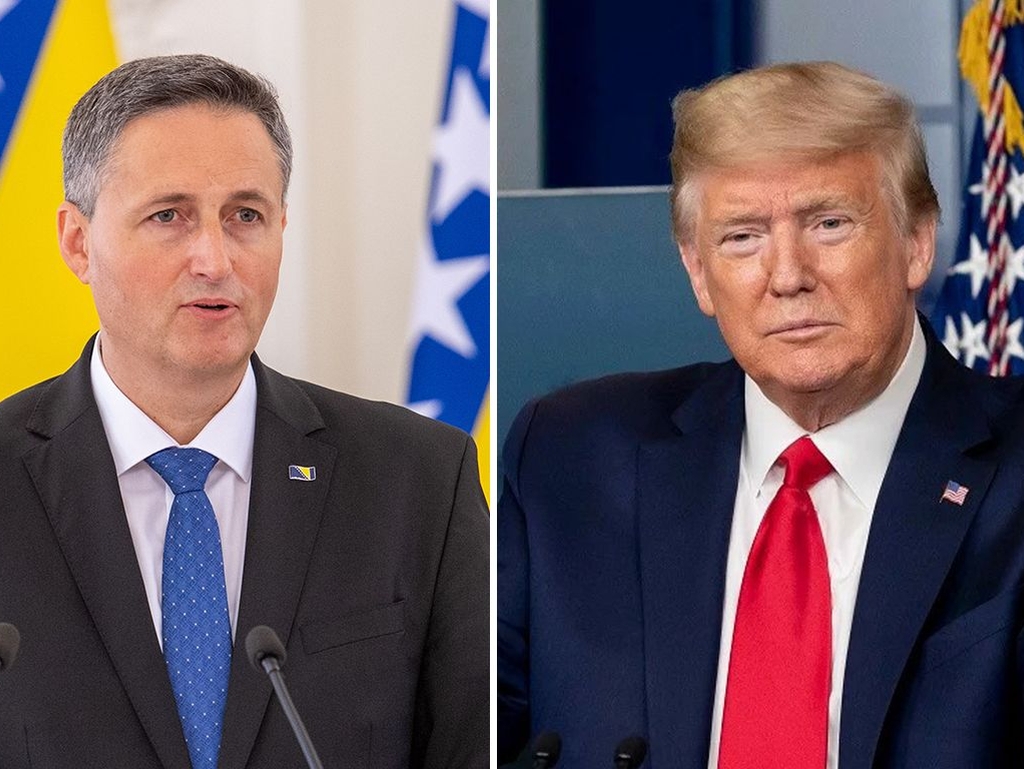 Bećirović izrazio saučešće Trumpu: S tugom sam primio vijest...