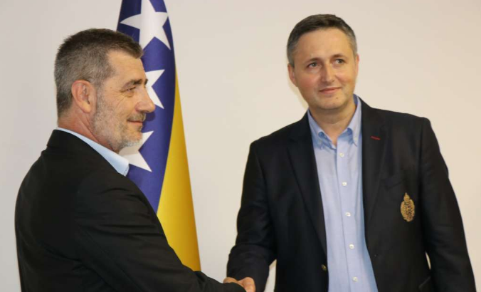 Bećirović u Mostaru, dobio podršku PMP-a