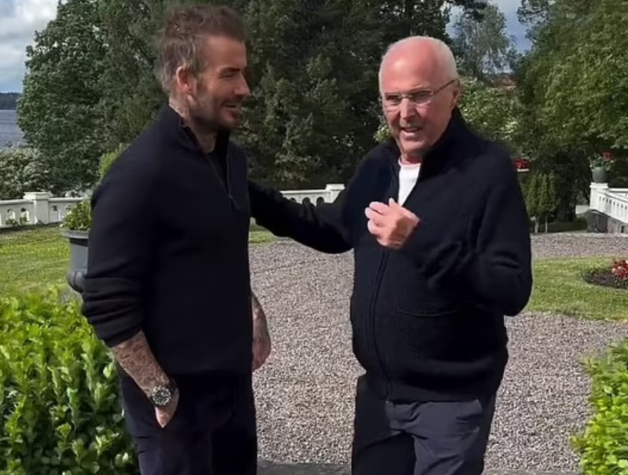 Beckham 'dirnuo' fudbalsku javnost emotivnom objavom o preminulom Erikssonu