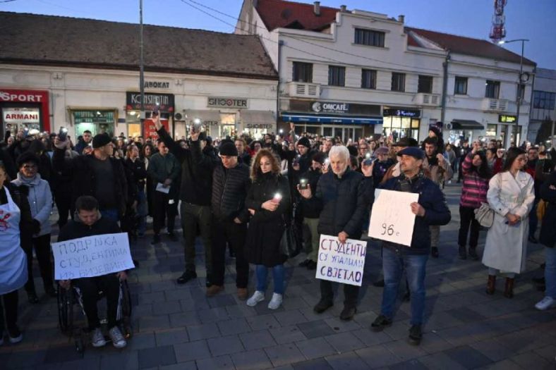 Bijeljina uz studente u Srbiji: Uz njih je svako razuman