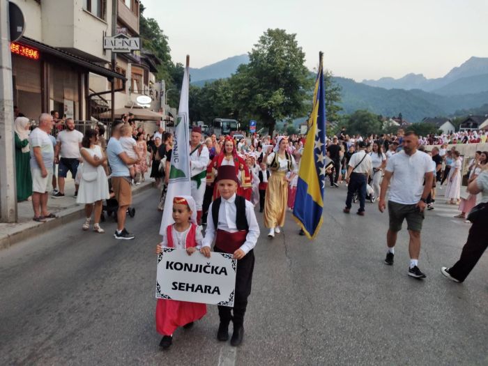 Bogatstvo bh. folklorne tradicije prikazano na 24. Međunarodnom festivalu 'Konjička sehara'