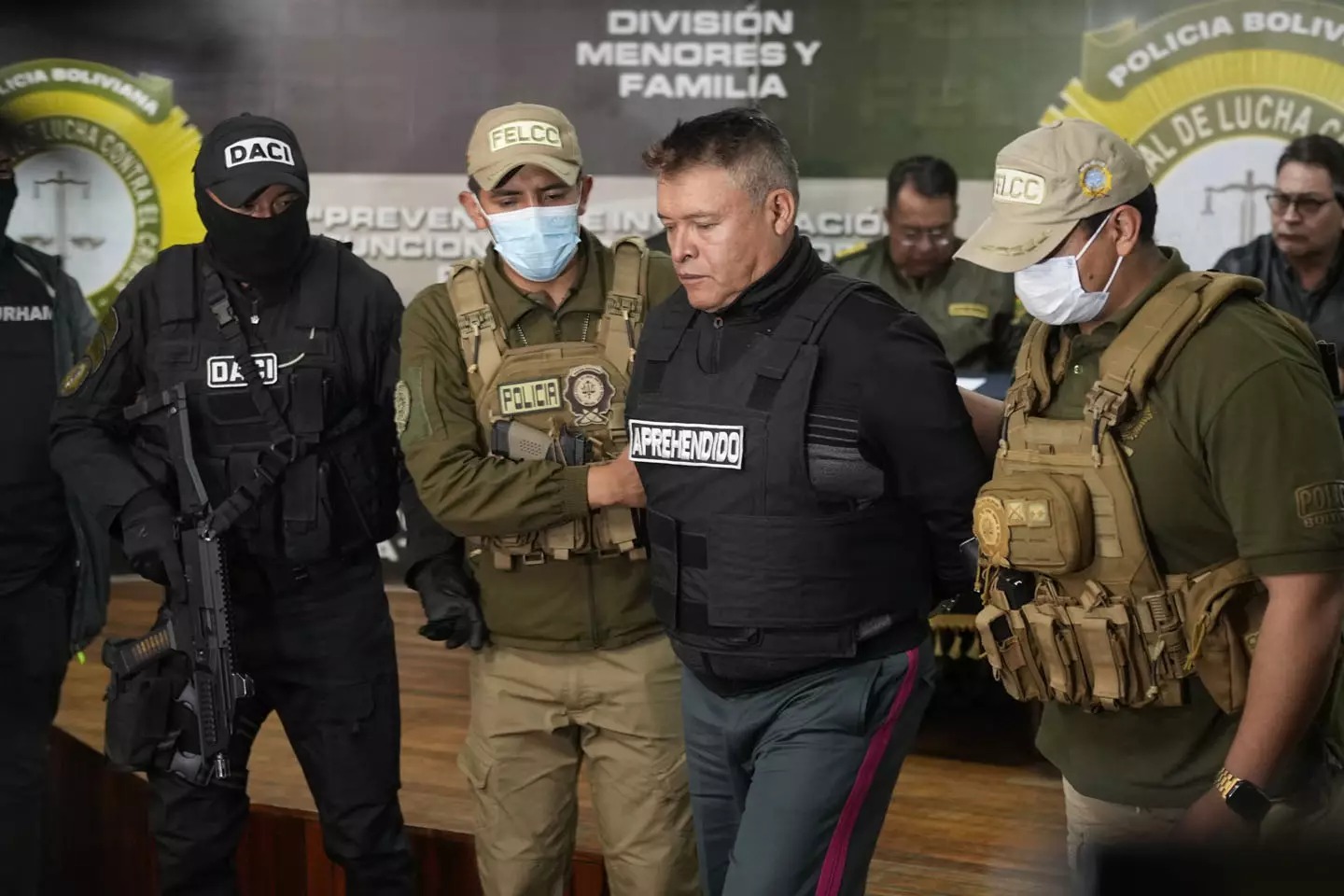 Bolivijski general optužen za neuspjeli državni udar prebačen u zatvor