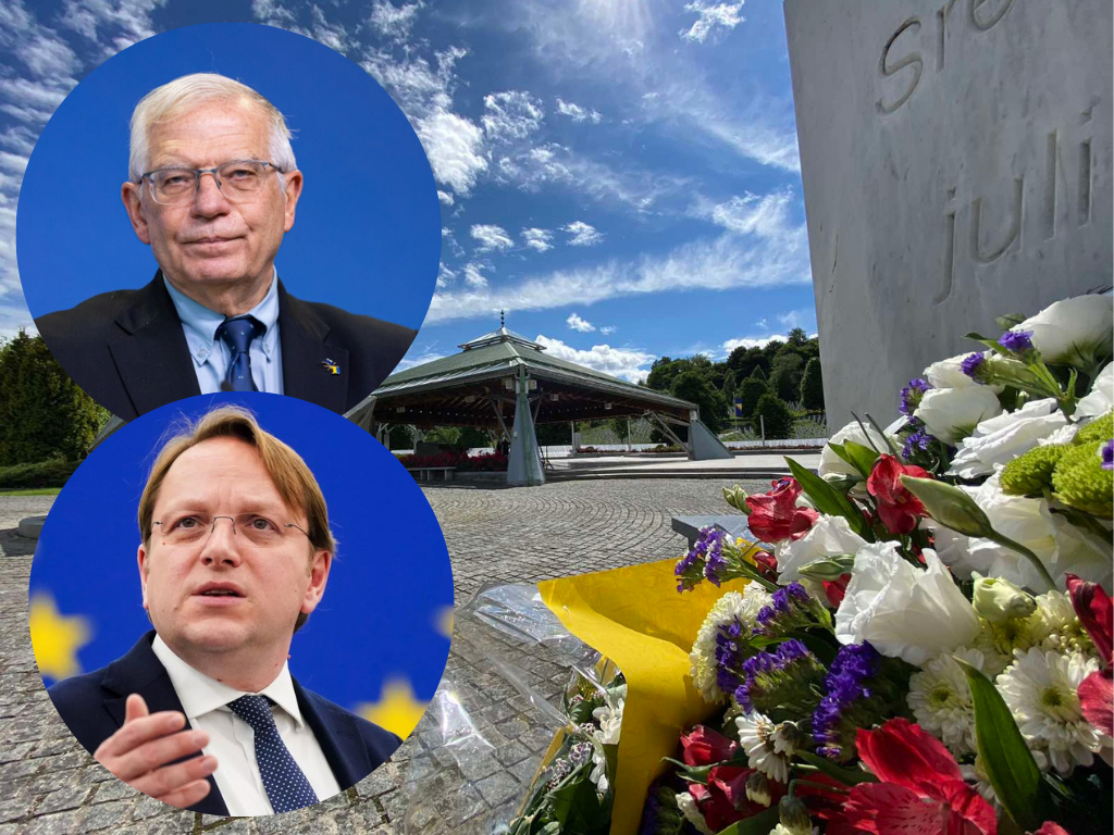 Borrell i Várhelyi:  U EU nema mjesta za negatore genocida