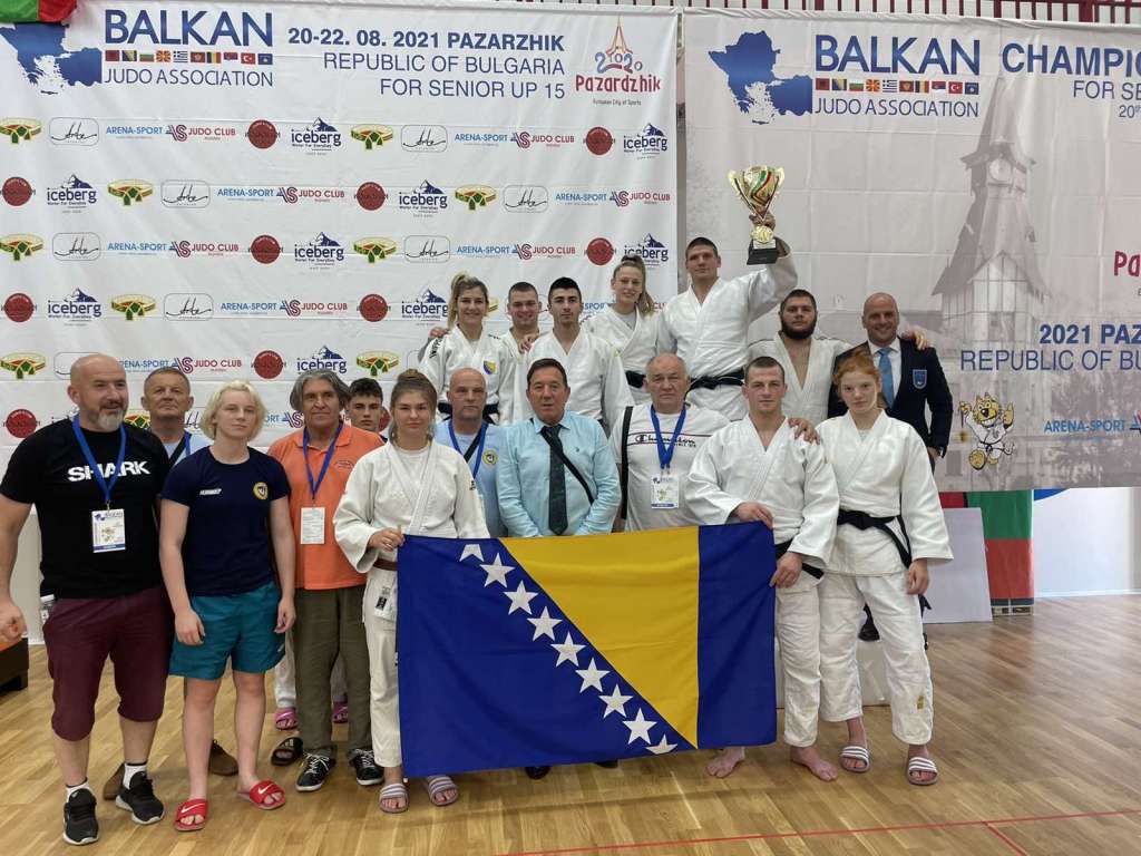 Bosna i Hercegovina ekipni pobjednik Balkanskog judo prvenstva za seniore