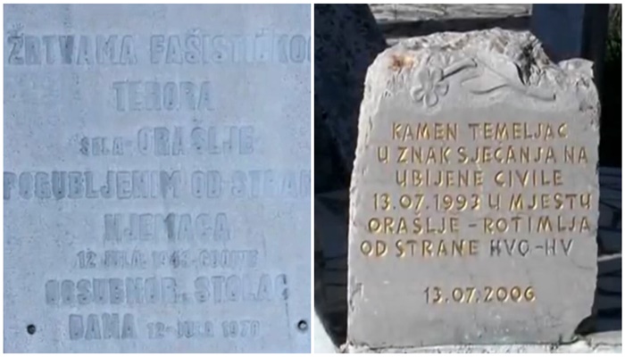 Bošnjake kod Rotimlje u julu 1943. likvidirale ustaše i SS trupe, u julu 1993. HVO