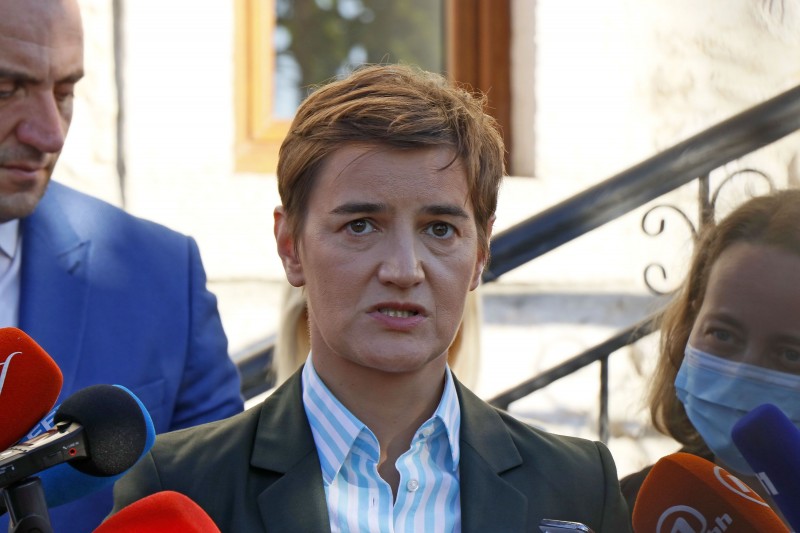 Brnabić: Ja nisam premijerka svih Srba, već premijerka Srbije