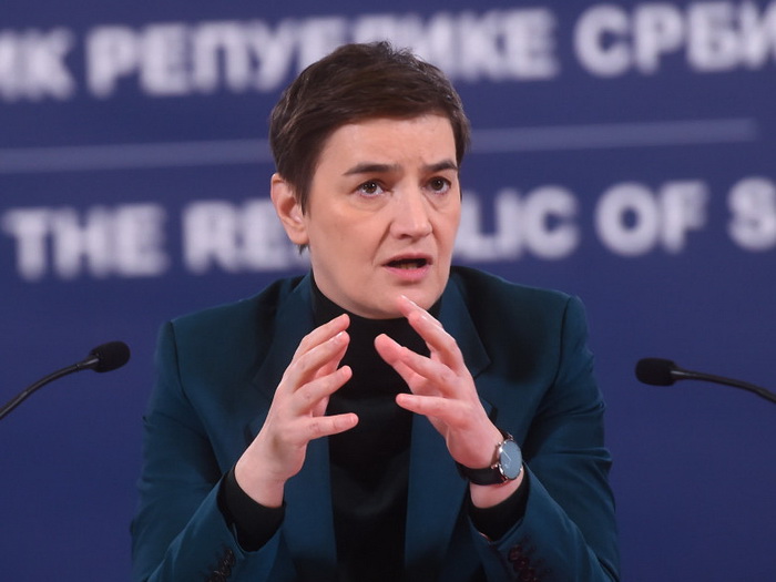 Brnabić: Prijedlog opozicije o litijumu biće na dnevnom redu Skupštine Srbije