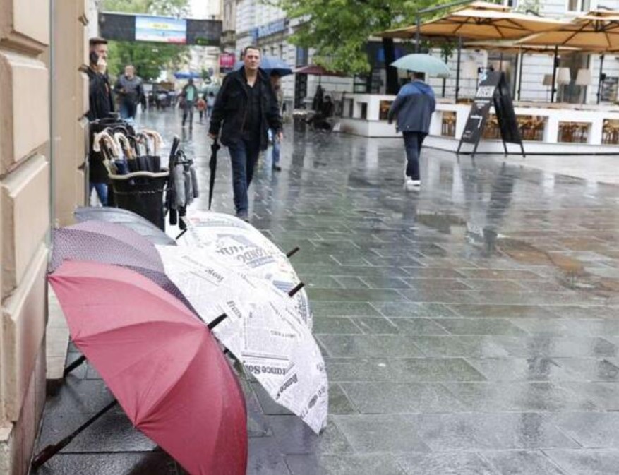 Centar Sarajevo izdao upozorenje za obilnu kišu i jake udare vjetra