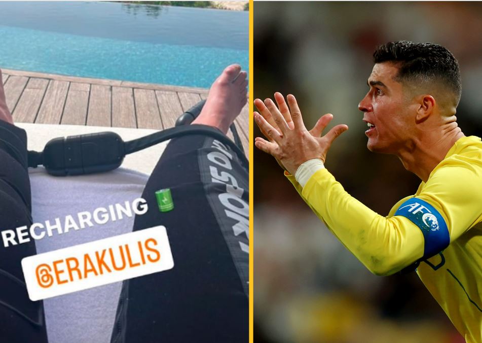 Cristiano Ronaldo zabrinuo fanove fotografijom svojih nogu