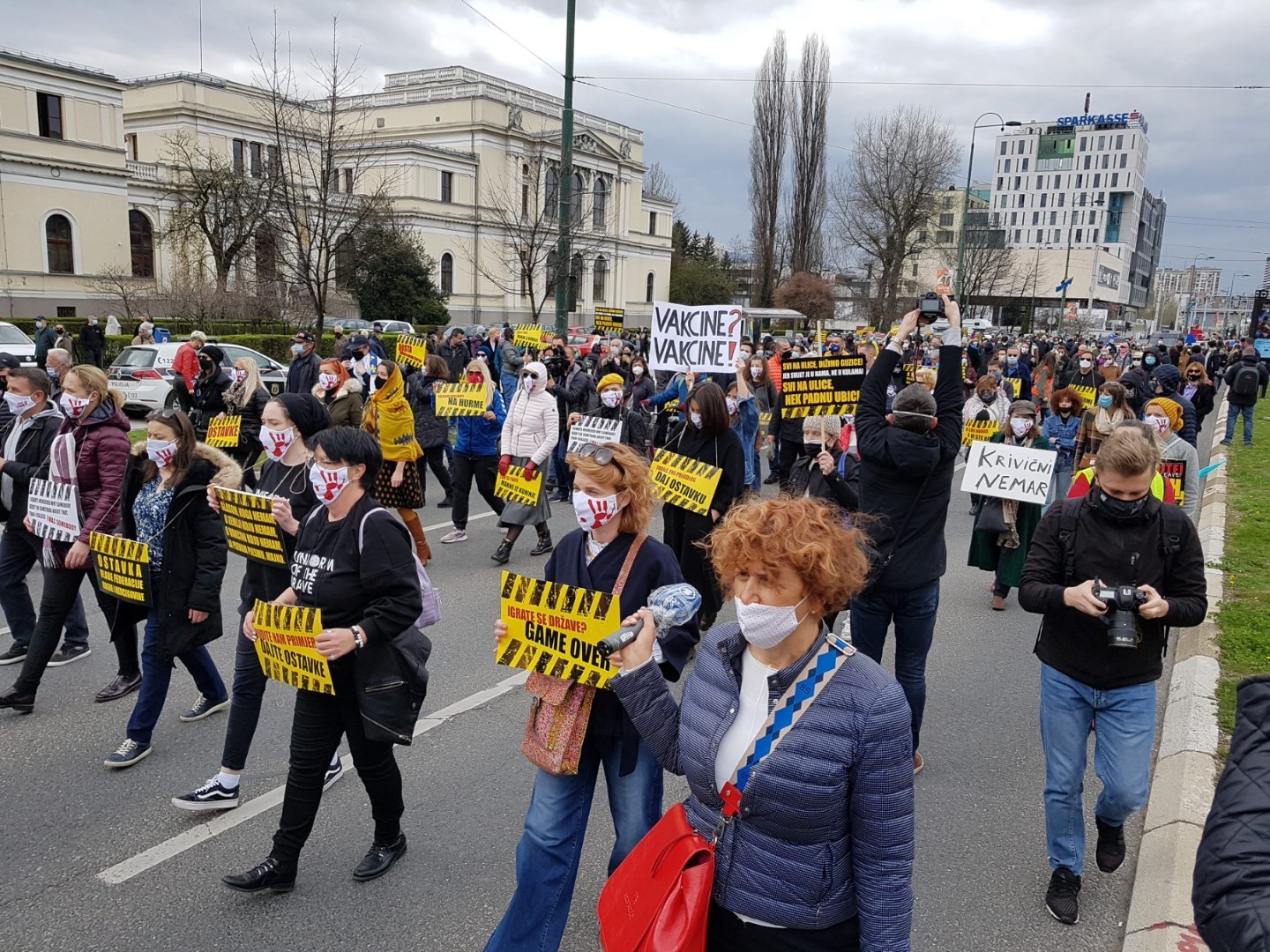 Danas novi protesti u Sarajevu