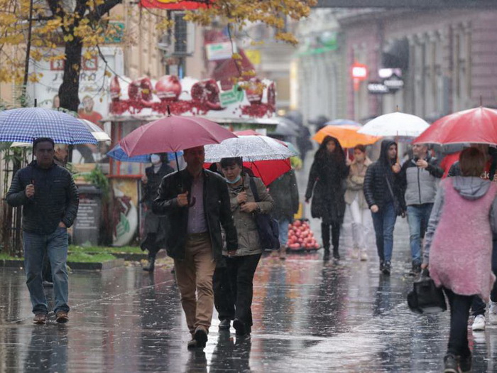 Danas u BiH umjereno do pretežno oblačno vrijeme sa kišom