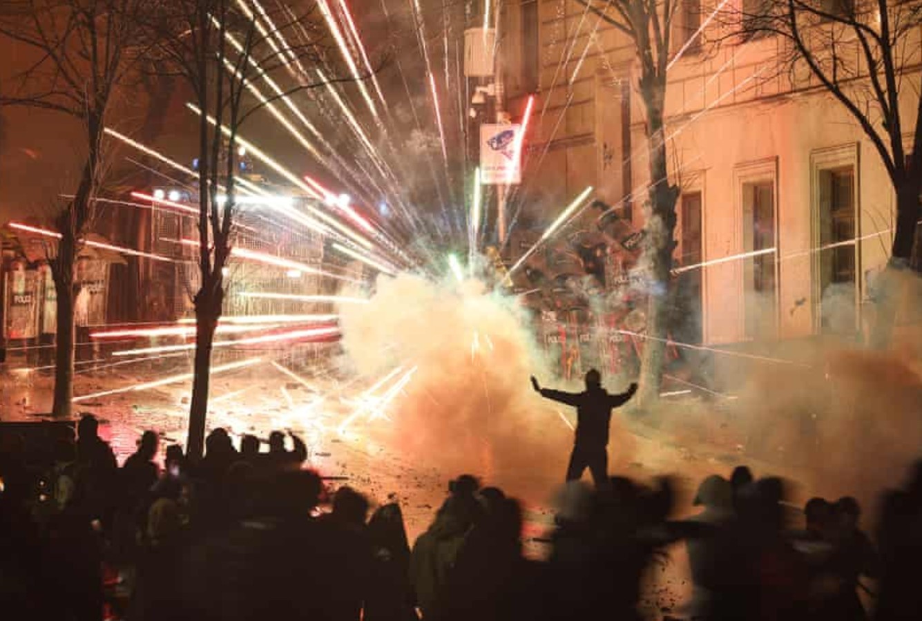 Desetine uhapšenih nakon jučerašnjih protesta u Tbilisiju