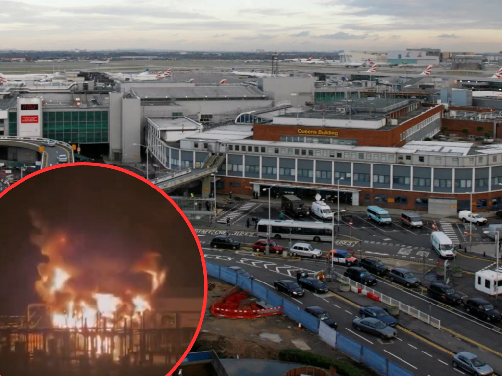 Detalji požara na aerodromu u Londonu: Evakuacije, otkazani letovi i nestanak struje