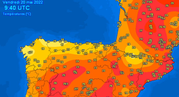 Dijelovi Španije zahvaćeni vrućinama, temperature dostigle 40 stepeni Celziusa