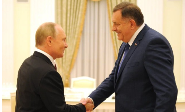 Dodik danas sa Putinom u Moskvi