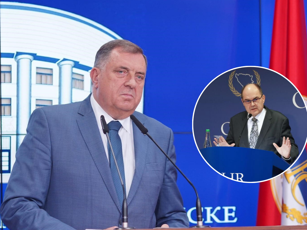 Dodik opet primitivno vrijeđao Schmidta