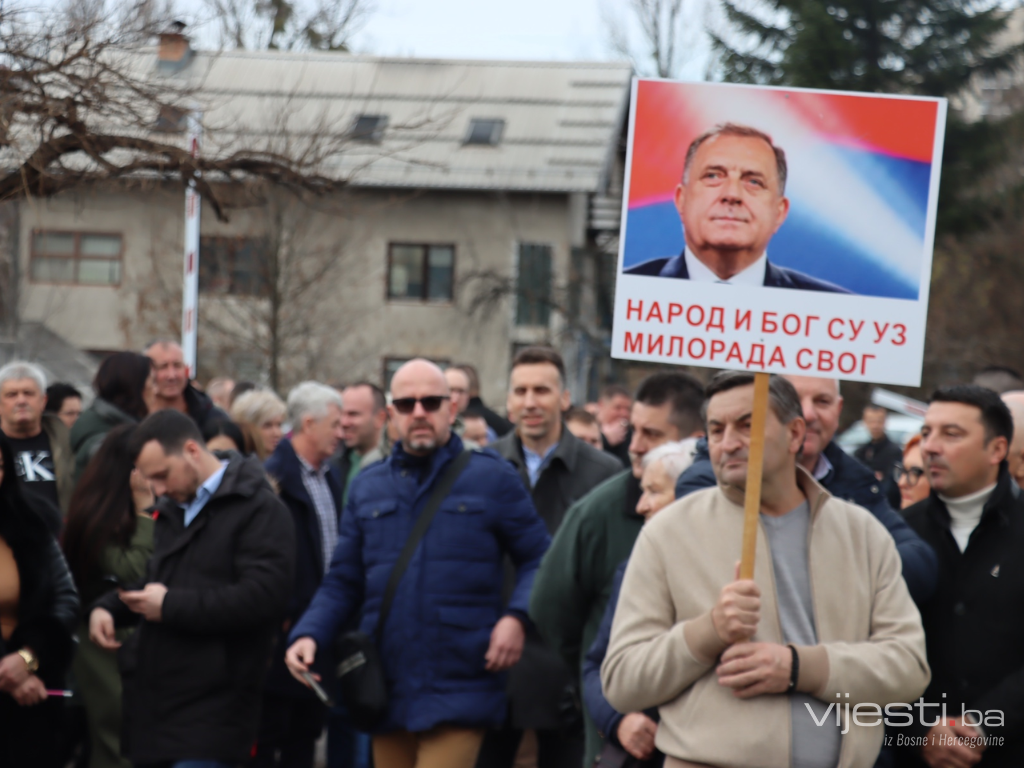 Dodik najavio veliki miting uoči izricanja presude