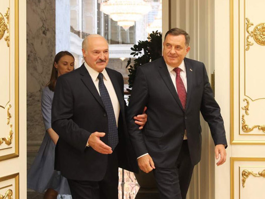 Dodik poslao kratku poruku Lukašenku pred izbore