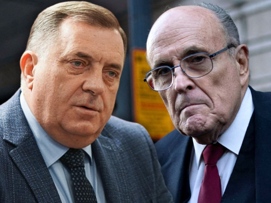 Dodik potvrdio, Giuliani stiže u Banjaluku