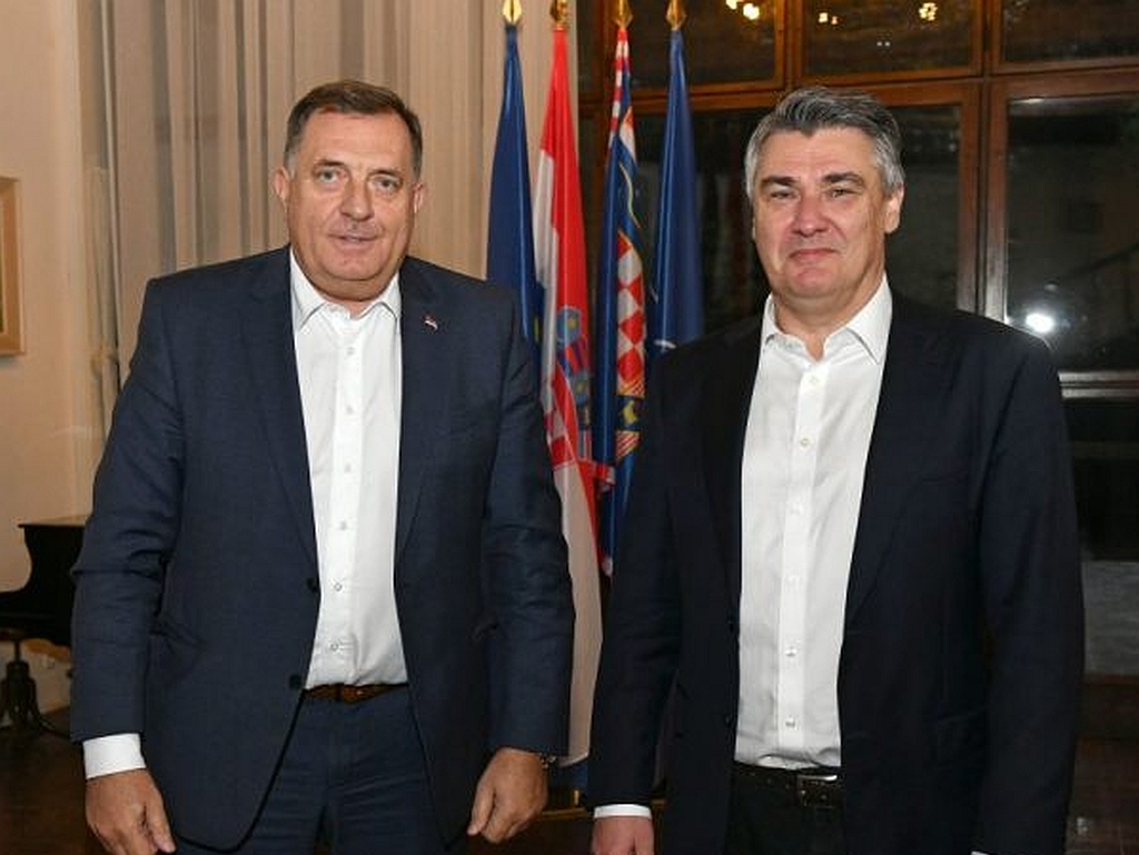 Dodik: Pozivam Hrvate i Srbe da glasaju za Milanovića