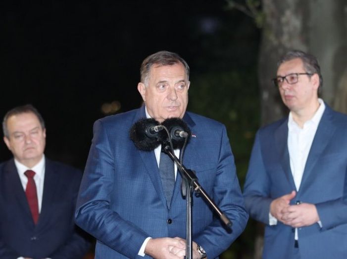 Dodik u Beogradu jača Vučića: Ubijediću ga da nas podrži