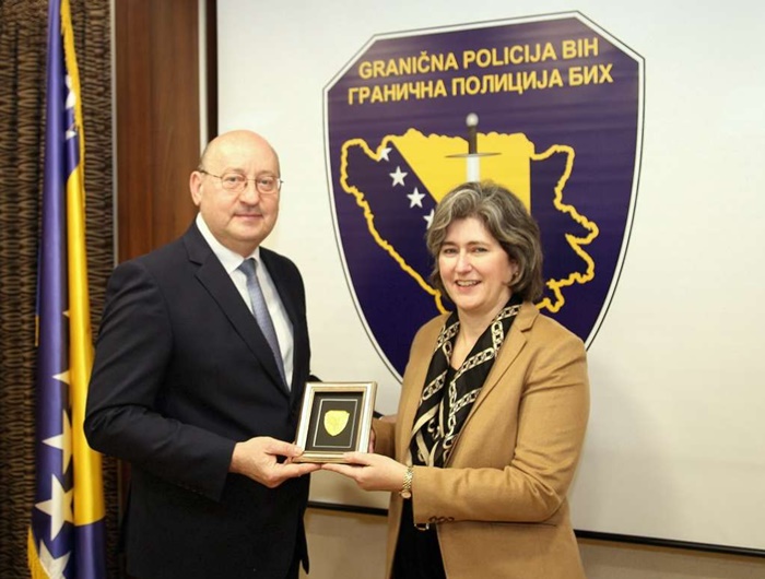 Dogovoreno dodatno unaprijeđenje saradnje Granične policije i Ambasade SAD-a u BiH