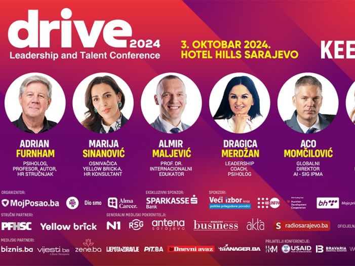 DRIVE 2024 se bliži: Ne propustite priliku da učite od najboljih!