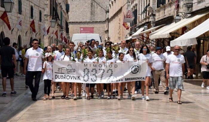 Dubrovnik: Mimohod sjećanja na srebrenički genocid