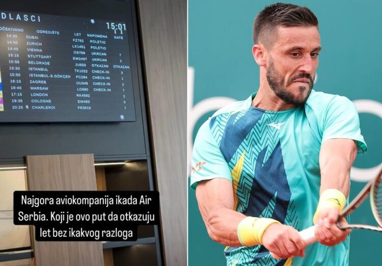 Džumhur bijesan na kompaniju Air Serbia: Najgora aviokompanija ikada