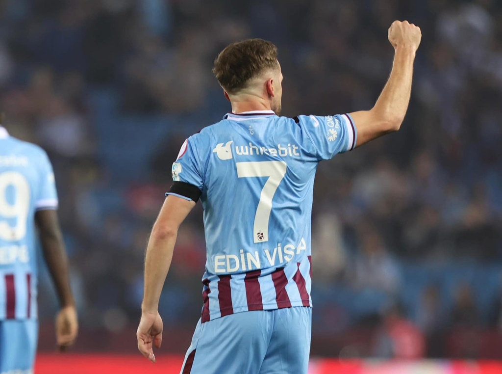 Edin Višća oduševio spektakularanim gol za Trabzonspor