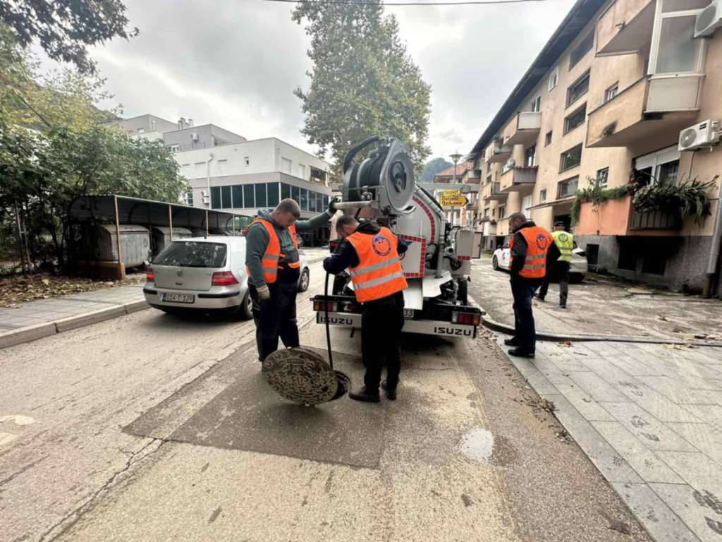 Ekipe KJKP ViK-a Sarajevo nesebično radile u Jablanici