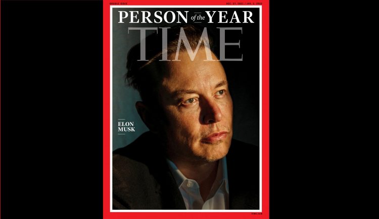 Elon Musk je Timeova osoba godine