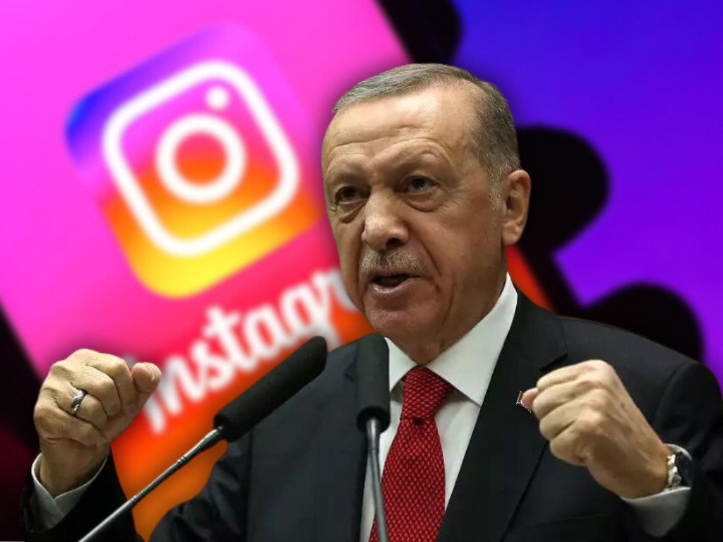 Erdogan otkrio da je zabranio Instagram jer cenzuriše objave o Palestini