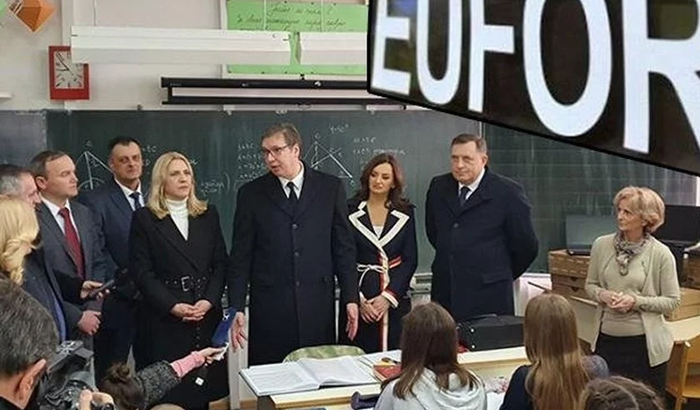 EUFOR želi da prekontroliše opremu koju je Vučić donirao školi u Mrkonjić Gradu