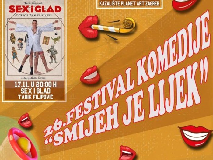 Festival komedije 'Smijeh je lijek' počinje 13. novembra