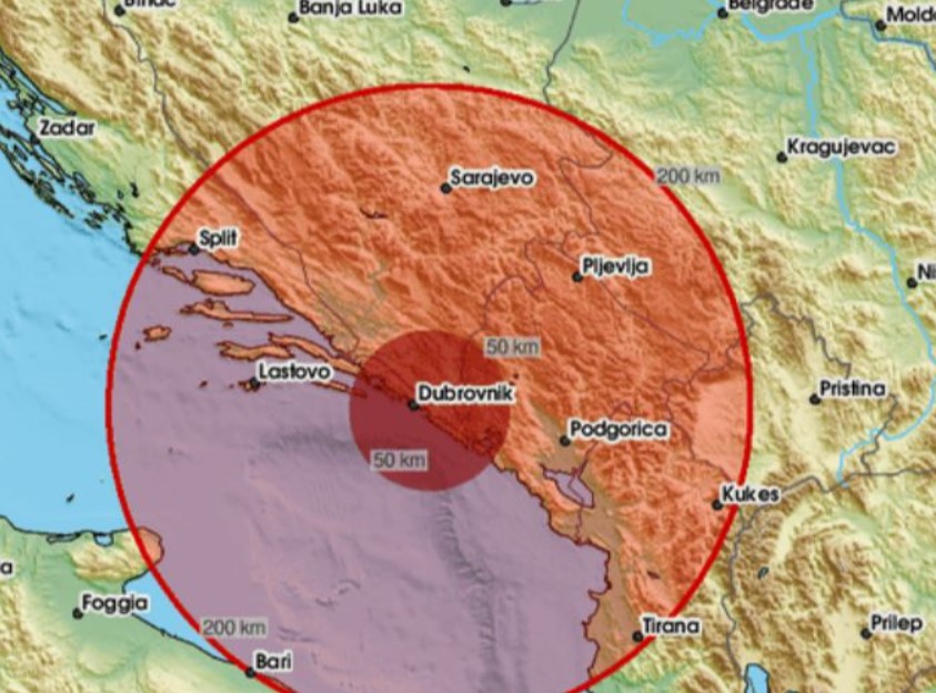 FHMZ: Riječ je o dva zemljotresa