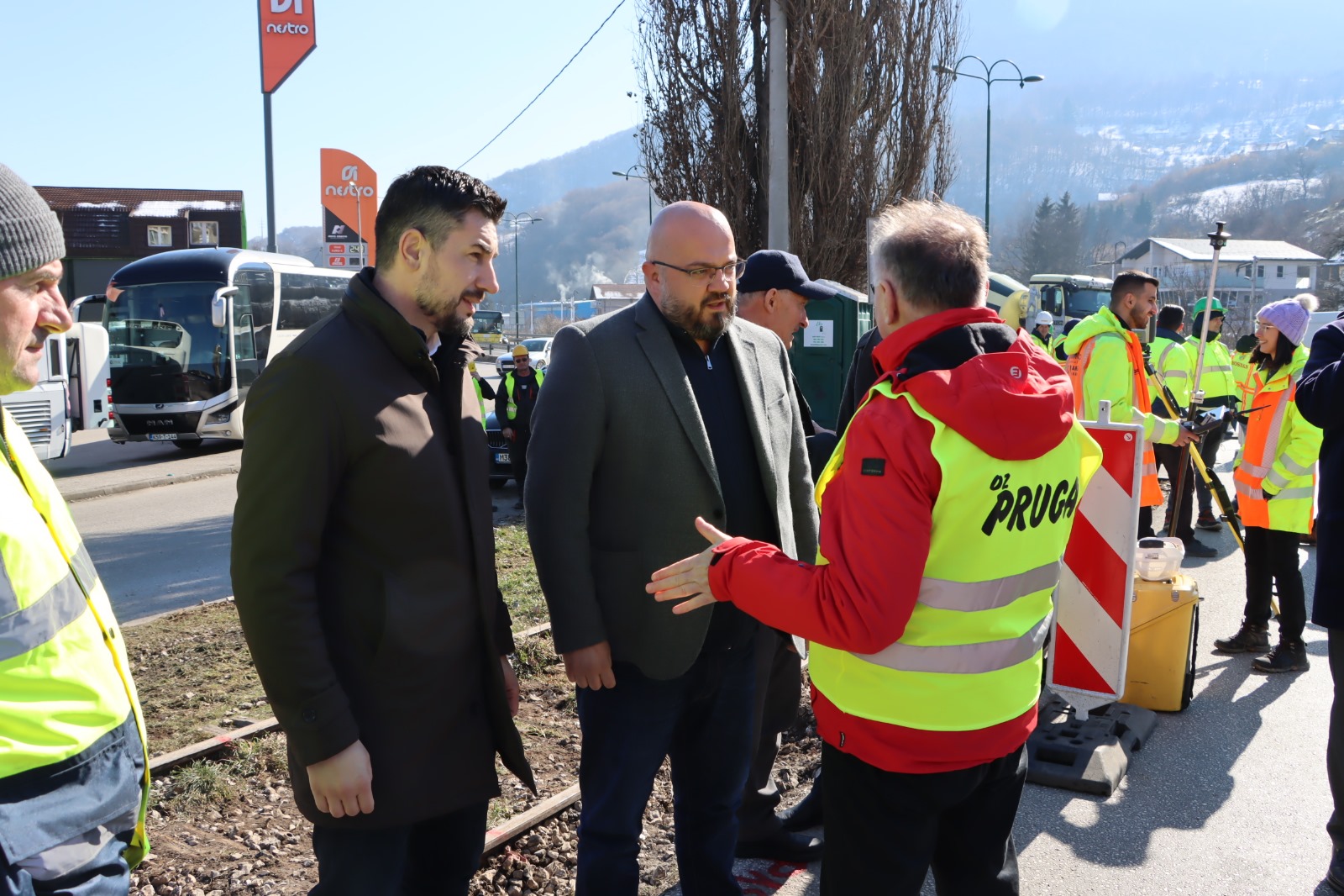 Foto: Počeli radovi na pružnom prelazu u Blažuju