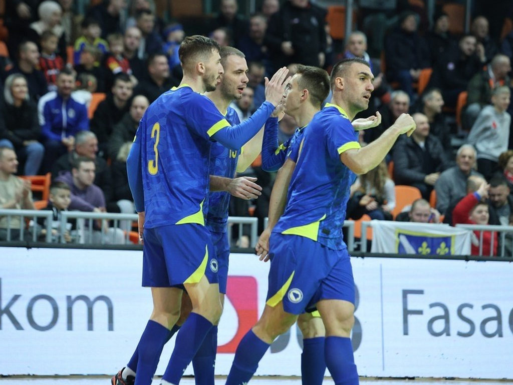 Futsal reprezentacija BiH ubjedljiva protiv Engleske