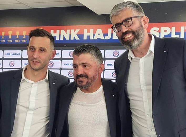 Gattuso predstavljen u Hajduku, spominjao se i Edin Džeko