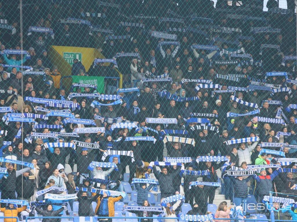 Grbavica najposjećeniji stadion u 13. kolu WWin lige BiH