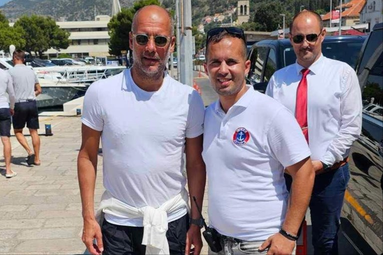 Guardiola s porodicom stigao u Dubrovnik