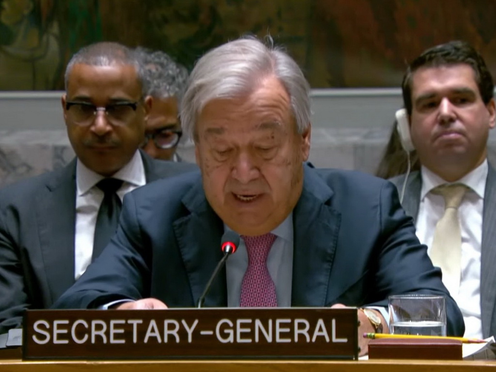 Guterres: Prekinuti smrtonosni ciklus 'oko za oko'