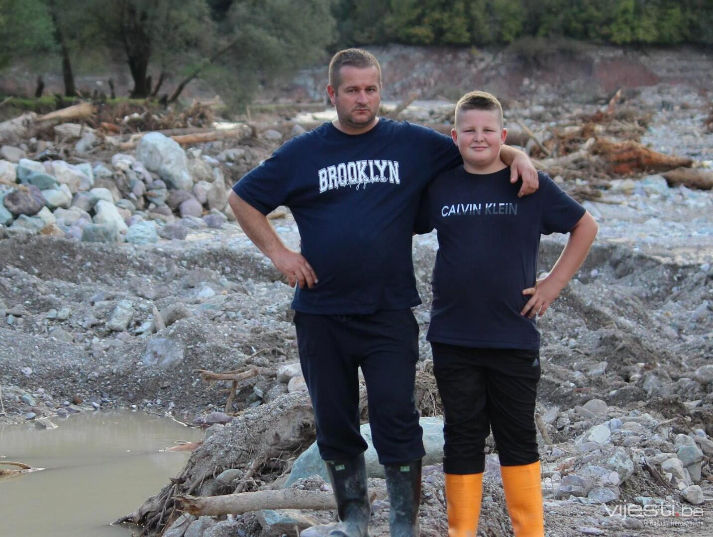 Hakalovići u noći bujice ostali bez kuće: Hvala Bogu živi smo